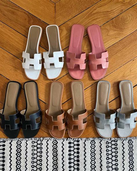 hermes slides womens|hermes oran size chart.